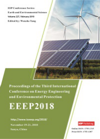  IOP Conference Series: Earth and Environmental Science Volume 227, 2019