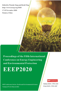 IOP Conference Series: Earth and Environmental Science Volume 675, 2021